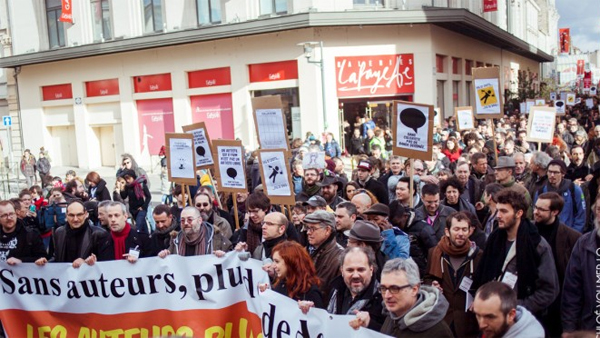[BD] LA MARCHE DES AUTEURS – Angoulême (31 Janvier 2015)