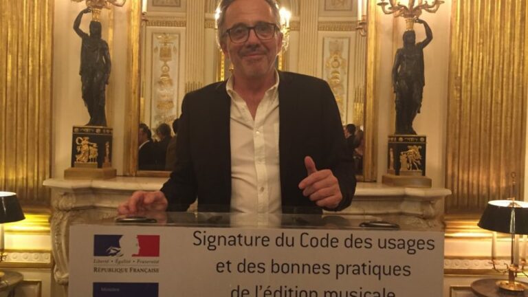 Accord majeur entre auteurs, compositeurs et éditeurs de musique