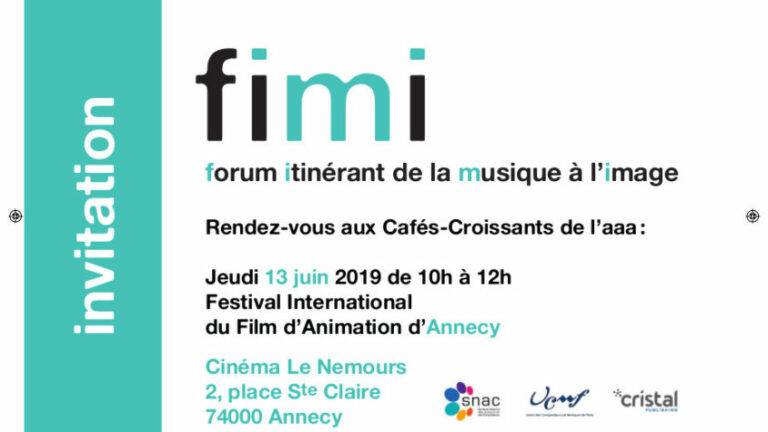 FIMI ANNECY : Jeudi 13 juin de 10h à 12h au Cinéma Le Nemours
