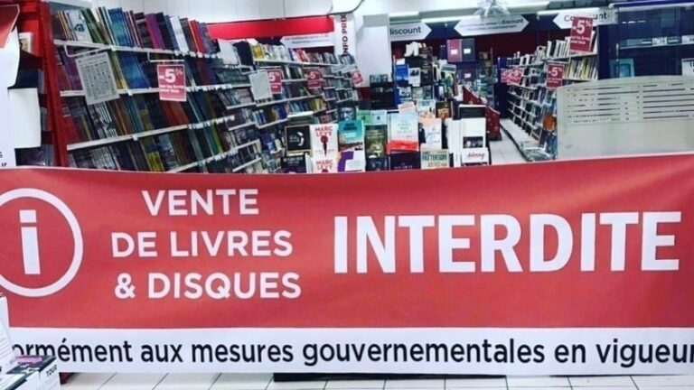 Pour la réouverture des magasins culturels et des rayons culture de la grande distribution : pétition